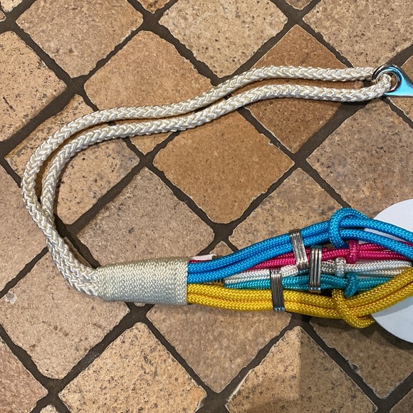 Vintage Colorful Braided Twisted Belt - Picture 5 of 10